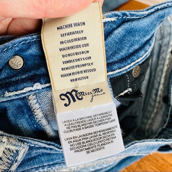 Miss me boot cut embroidered jeans - Picture 9 of 10
